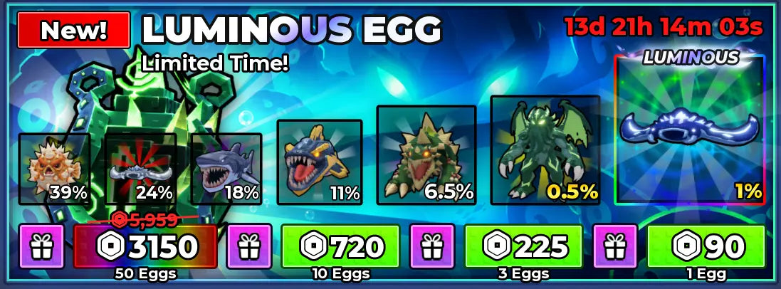 [50X] Luminous EGG